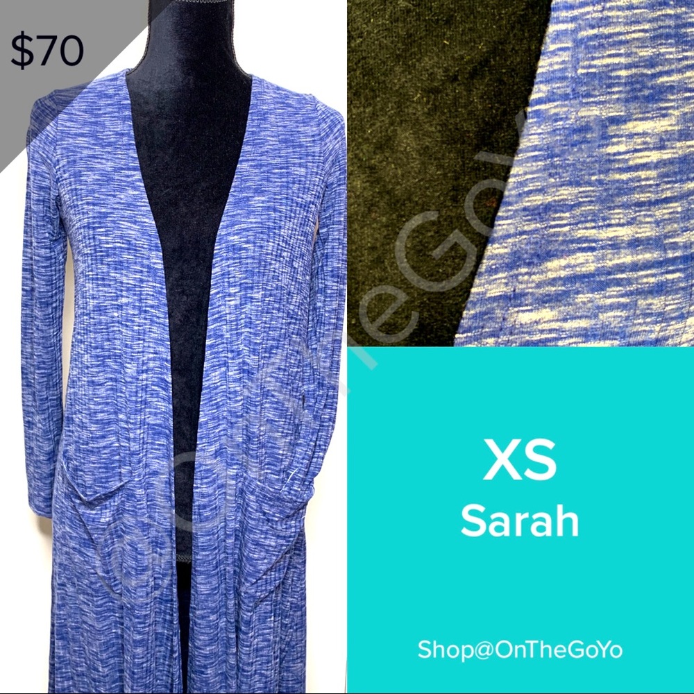 LLR Sarah Cardigan-full length, long sleeve, duster style cardigan